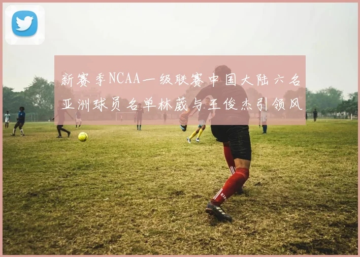 新赛季NCAA一级联赛中国大陆六名亚洲球员名单林葳与王俊杰引领风骚